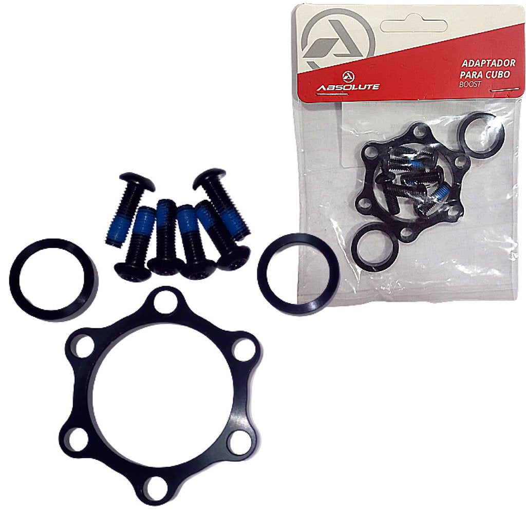 Adaptador Boost Traseiro Absolute - 12X142 Para 12X148 | Preto