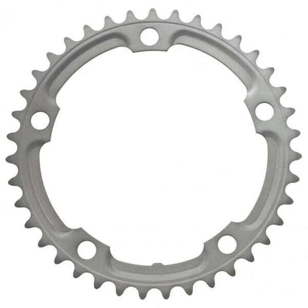Coroa Shimano 105 Fc-5700 39 Dentes Bcd 130 Mm - Alumínio | Prata