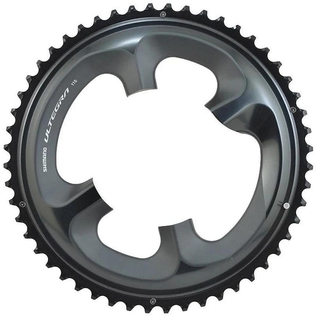 Coroa Shimano Ultegra Fc-R8000 53 Dentes Bcd 110 Mm - Alumínio | Preta