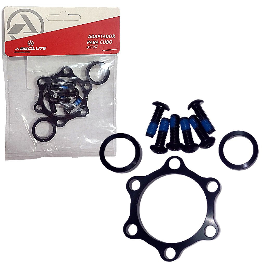 Adaptador Boost Dianteiro Absolute - 15X100 Para 15X110 | Preto