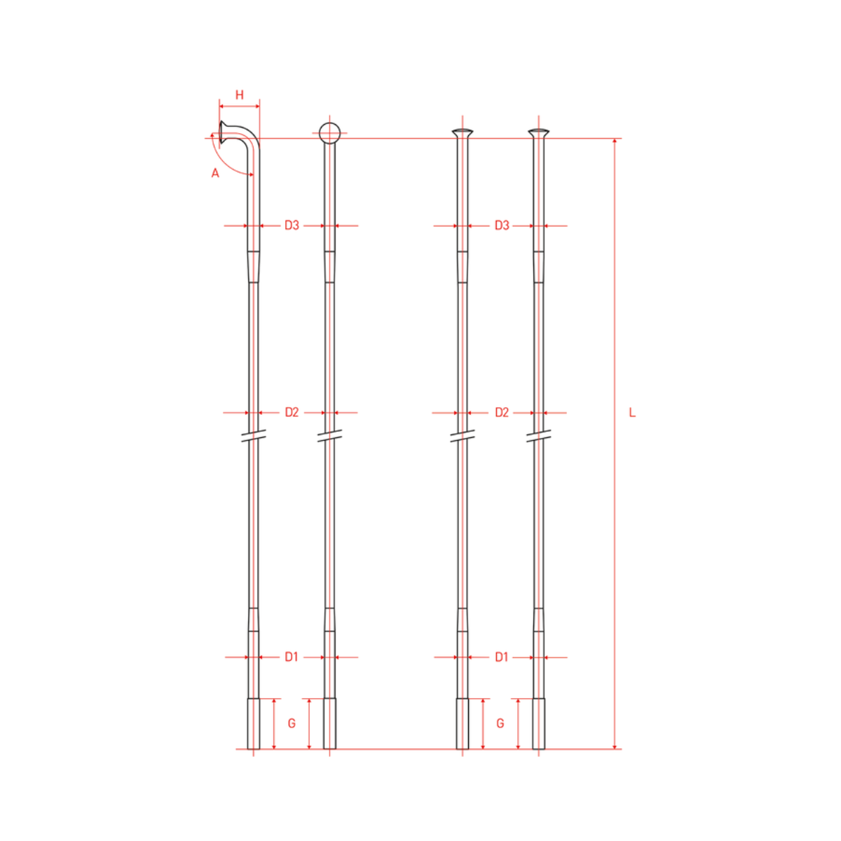Raio DT Swiss Competition 296mm