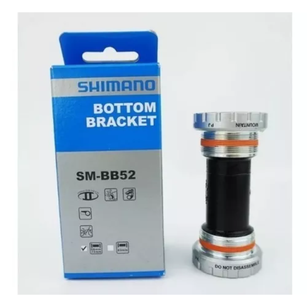 Movimento Central Shimano SM-BB52 Hollowtec II