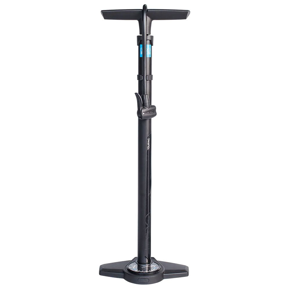 Bomba de ar de pé PRO-Bikegear Touring | Manômetro | 160 PSI