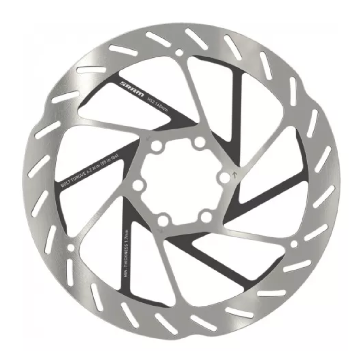 Disco para freio Sram HS2 6 Parafusos 160mm