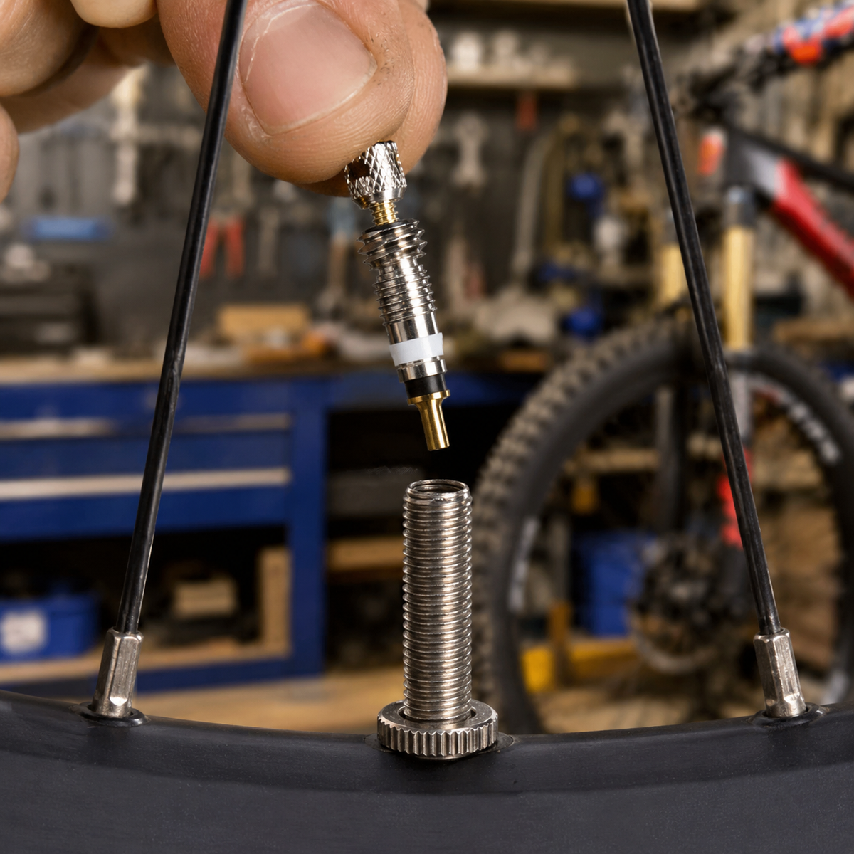 Núcleo de válvula Presta e Tubeless Vittoria Valve Core - A granel