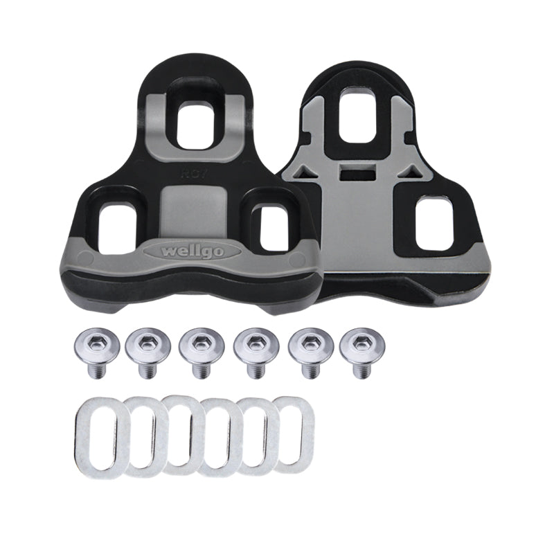 Taquinho Wellgo RC-7C 0º flutuação - compatível com Look Kéo