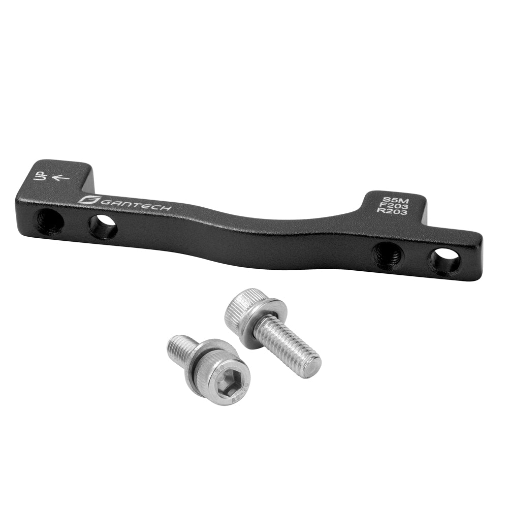 Adaptador dianteiro/traseiro para freio a disco Gantech PM/PM 203 mm