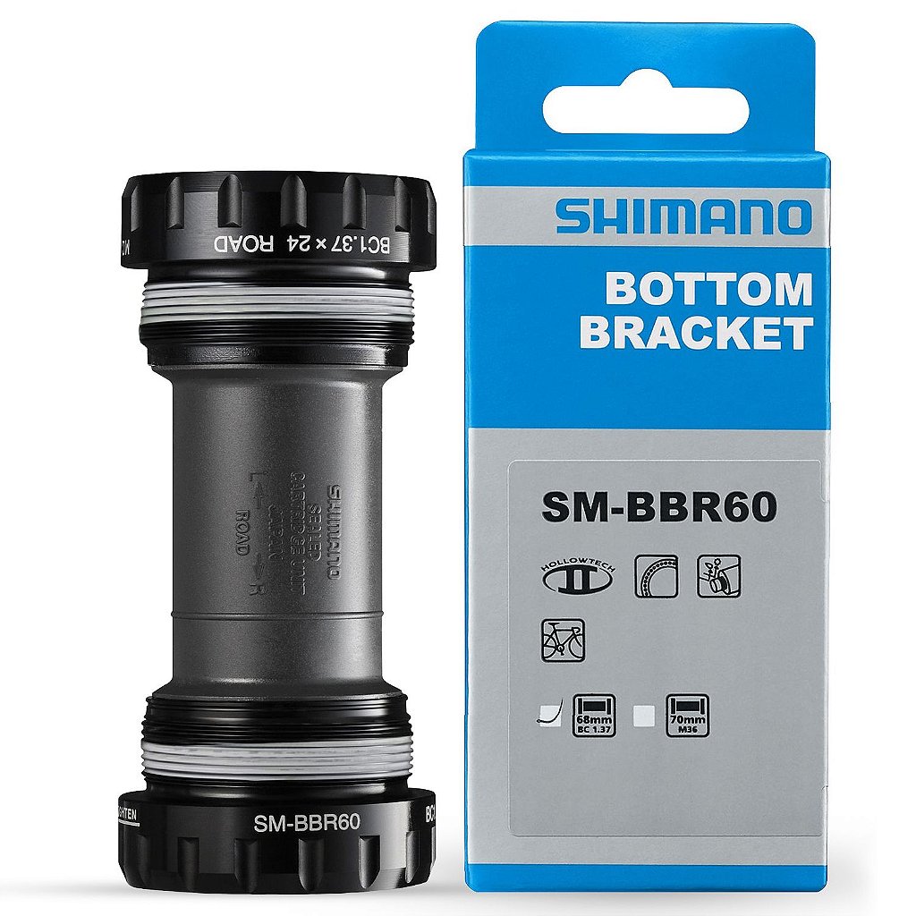 Movimento Central Shimano Ultegra Sm-Bbr60 De 34.7X68 Mm