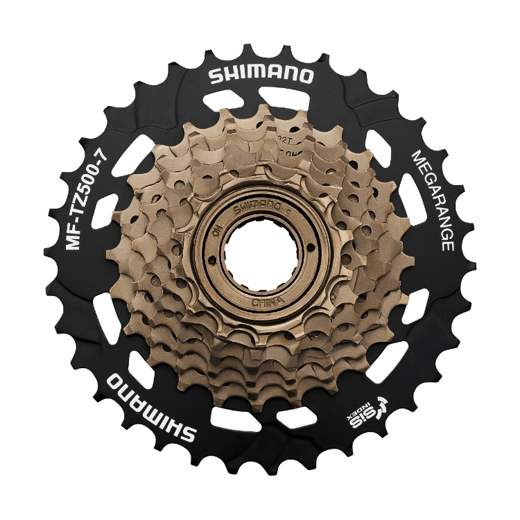 Catraca Shimano Tourney MF-TZ500-7 - 7 velocidades