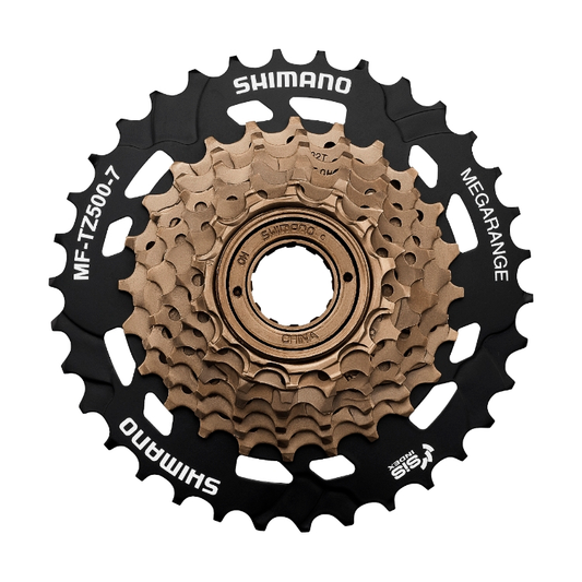 Catraca Shimano Tourney MF-TZ500-7 - 7 velocidades