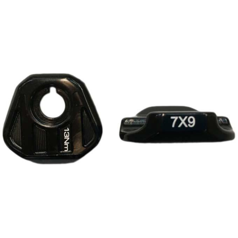 Adaptador Shimano Pro Bike Gear em carbono 7X9mm