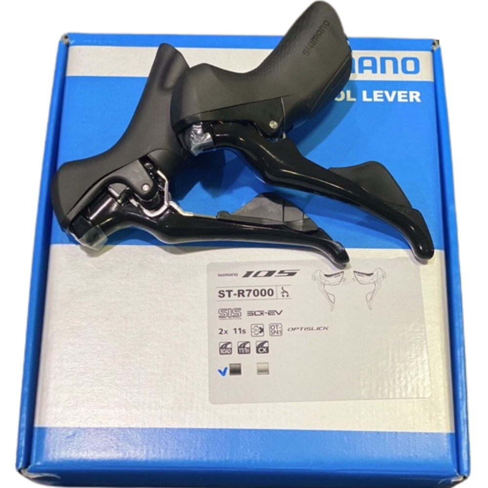 Par de alavancas STI Shimano 105 St-R7000 2X11 velocidades