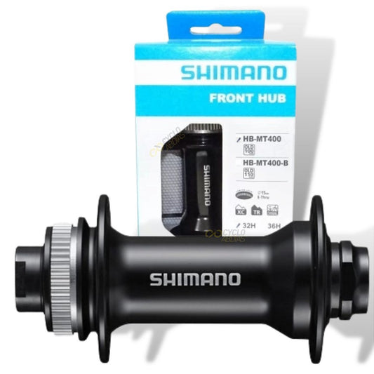 Cubo Dianteiro Shimano Alivio Hb-Mt400 32F 100X15Mm C Lock | Preto