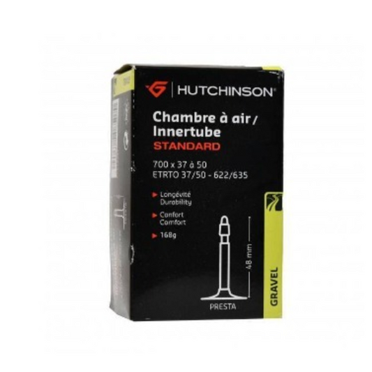 Câmara de ar Hutchinson Gravel 700x37/50 48mm