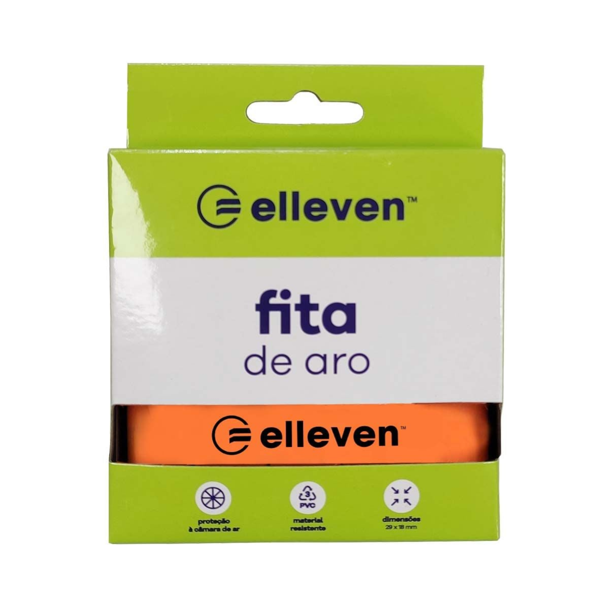 Par de fita de aro Elleven PVC 18 mm