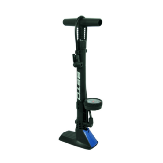 Bomba de ar de pé BETO com Manômetro – CFL-516PG11 | 120 PSI