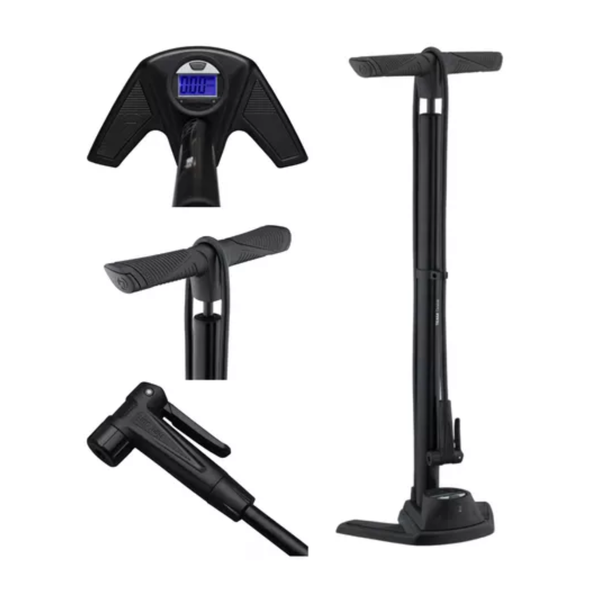 Bomba de ar de pé Shimano Team Shimano Team Digital | 160 PSI