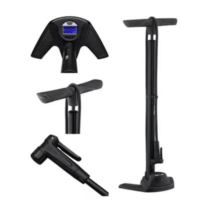 Bomba de ar de pé Shimano Team Shimano Team Digital | 160 PSI