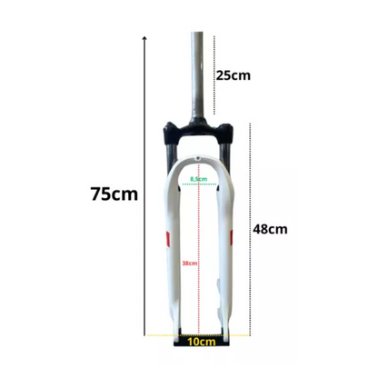 Garfo Suntour Over Aheadset 29 Branco M3030 100mm
