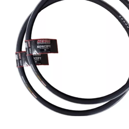 Par pneu 24×1.00 Kenda Koncept Iron Cap Cadeira De Rodas