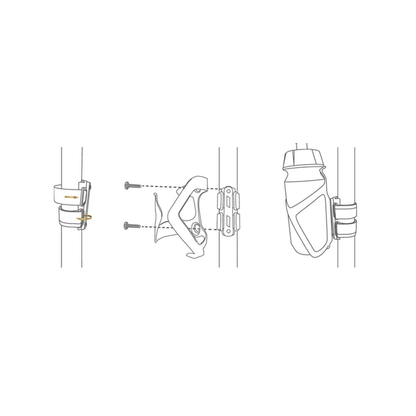 Suporte universal em velcro para caramanhola