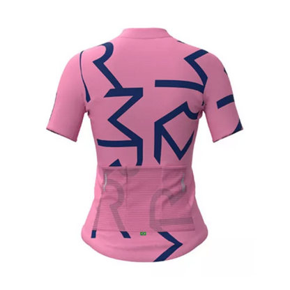 Camisa feminina Mauro Ribeiro Identité manga curta