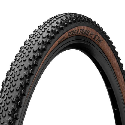 Pneu Continental Terra Trail 700x45 tubeless marrom