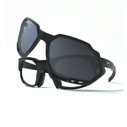 Óculos Hot Buttered Rush Matte Black Gray | Preto Fosco E Cinza