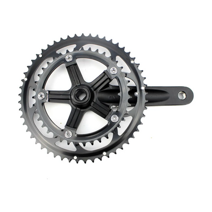 Pedivela duplo em alumínio 39/53D 175mm – Ponta quadrada