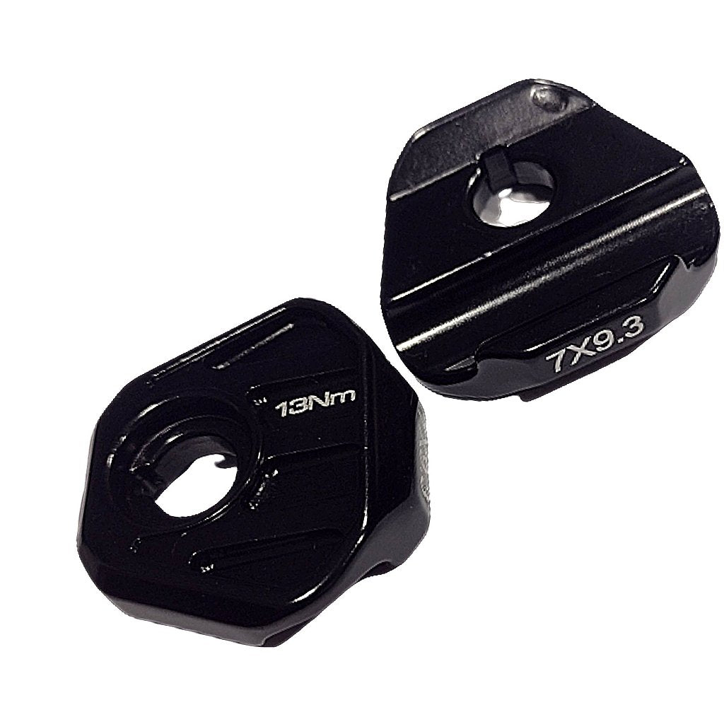 Adaptador Shimano Pro Bike Gear em carbono 7X9.3mm