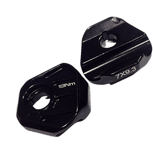 Adaptador Shimano Pro Bike Gear em carbono 7X9.3mm