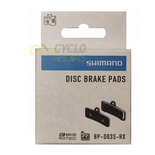 Pastilha Shimano Bp-D03S-Rx Resina - Deore Xt Slx Saint Zee