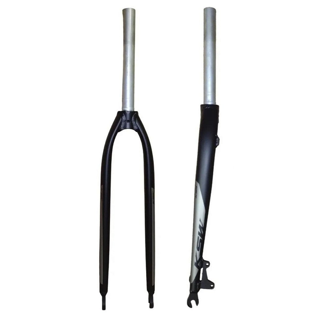 Garfo Aro 29 Ksw Over Aheadset Aluminio Disco | Preto E Cinza Fosco