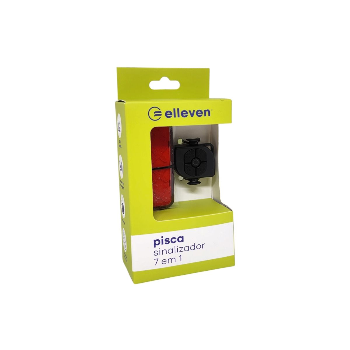 Sinalizador traseiro Elleven 300 Lumens c/ alarme e controle
