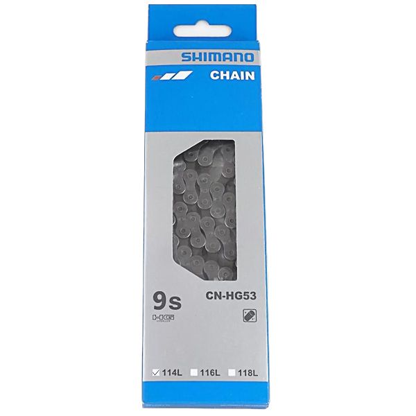 Corrente Shimano CN-HG53 114 Links para 9 velocidades
