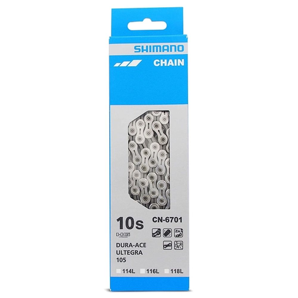 Corrente Shimano Dura-Ace Ultegra 105 Cn-6701 116 Links | Para 10 Velocidades