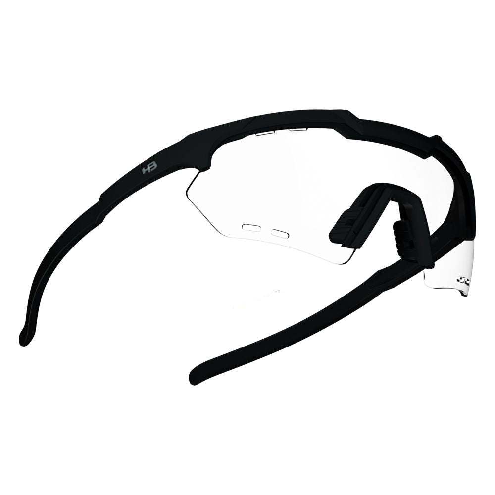 Óculos Hot Buttered Shield Compact Road Matte Black Photochromic | Preto Fosco