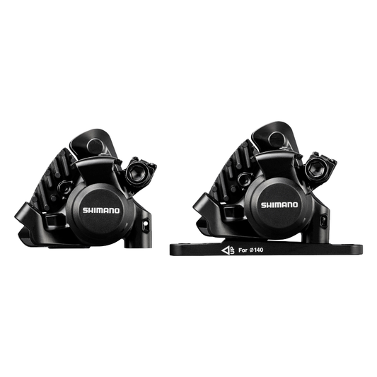 Par de pinça de freio a disco mecânico Shimano BR-RS305