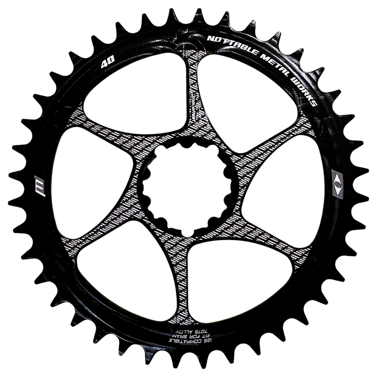 Coroa Nottable Compatível Sram SX, NX, GX, X01 e XX1 Offset 3 mm