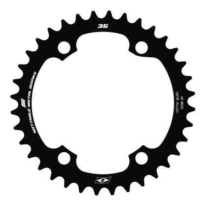 Coroa Nottable Indexada BCD 110 mm 4 furos para Shimano Road