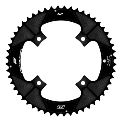 Coroa Nottable Indexada BCD 120 mm 4 furos para FSA Road