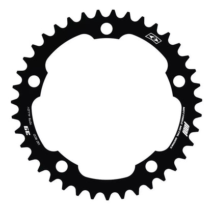 Coroa Nottable Indexada BCD 130 mm 5 furos para Road