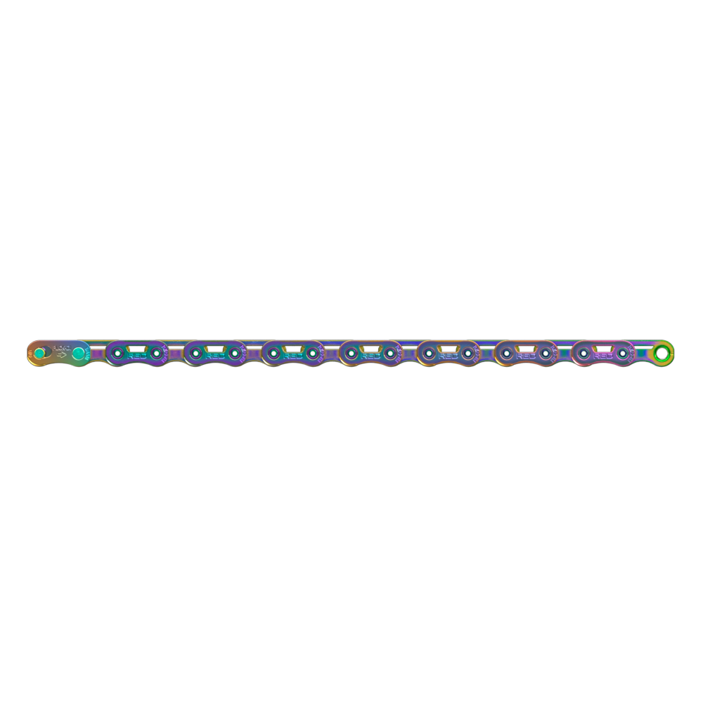 Corrente Sram Rainbow Red Flattop E1 126 links - 12 velocidades