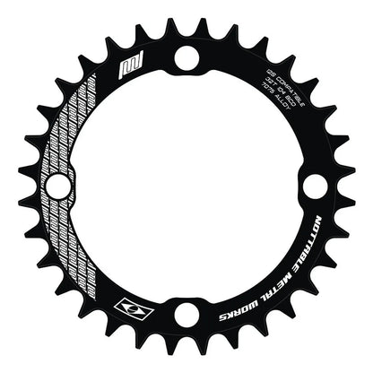 Coroa Nottable Narrow Wide BCD 104 4 furos para MTB
