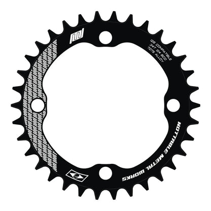 Coroa Nottable Narrow Wide BCD 104 4 furos para MTB