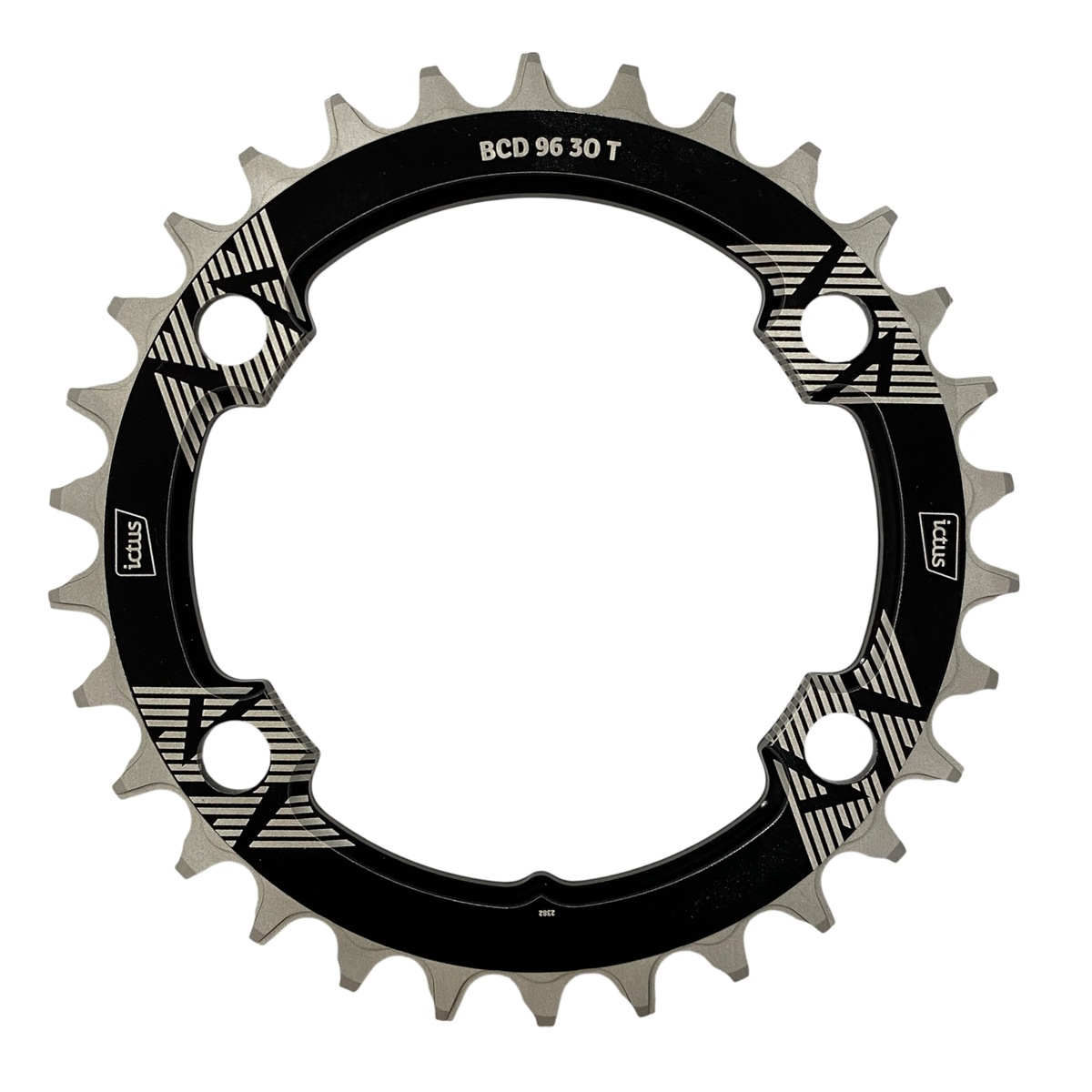 Coroa Ictus BCD 96 assimétrico 4 Furos - Shimano Single MTB