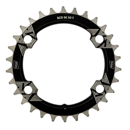 Coroa Ictus BCD 96 assimétrico 4 Furos - Shimano Single MTB