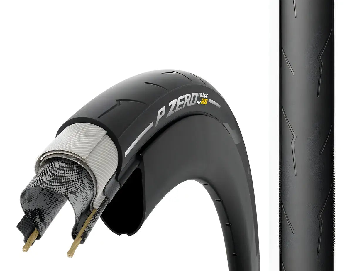 Pneu De Bicicleta De Estrada Sem Câmara De Ar Pirelli P Zero Preto