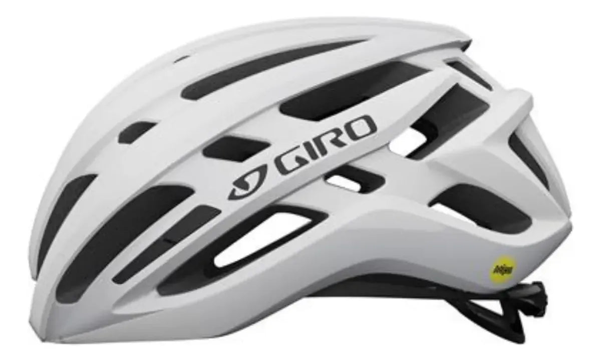 Capacete Giro Agilis Mips In-mold Roc Loc 5 - Branco Fosco