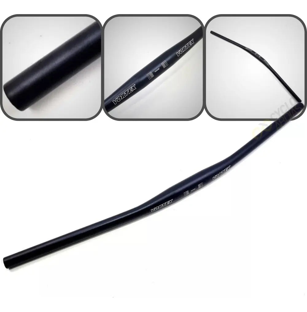 Guidão MTB Vortex Reto Alumínio 31.8mm 780mm Preto Bicicleta Montanha